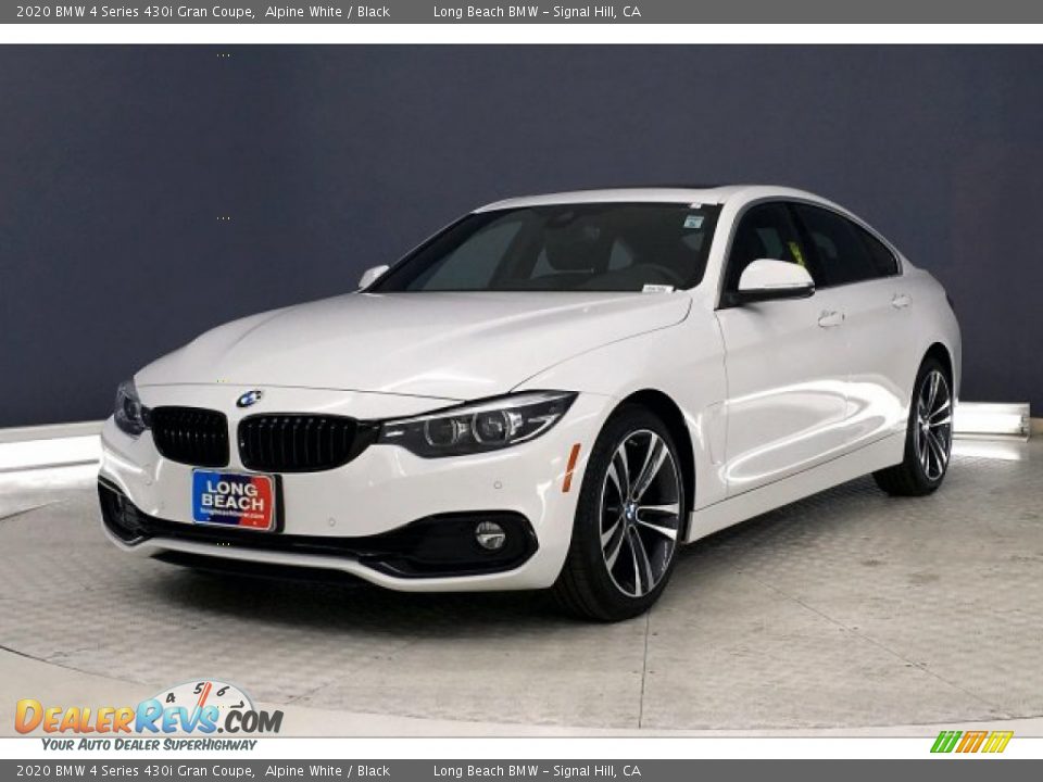 2020 BMW 4 Series 430i Gran Coupe Alpine White / Black Photo #12