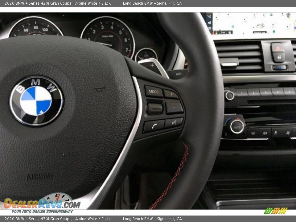 2020 BMW 4 Series 430i Gran Coupe Alpine White / Black Photo #15