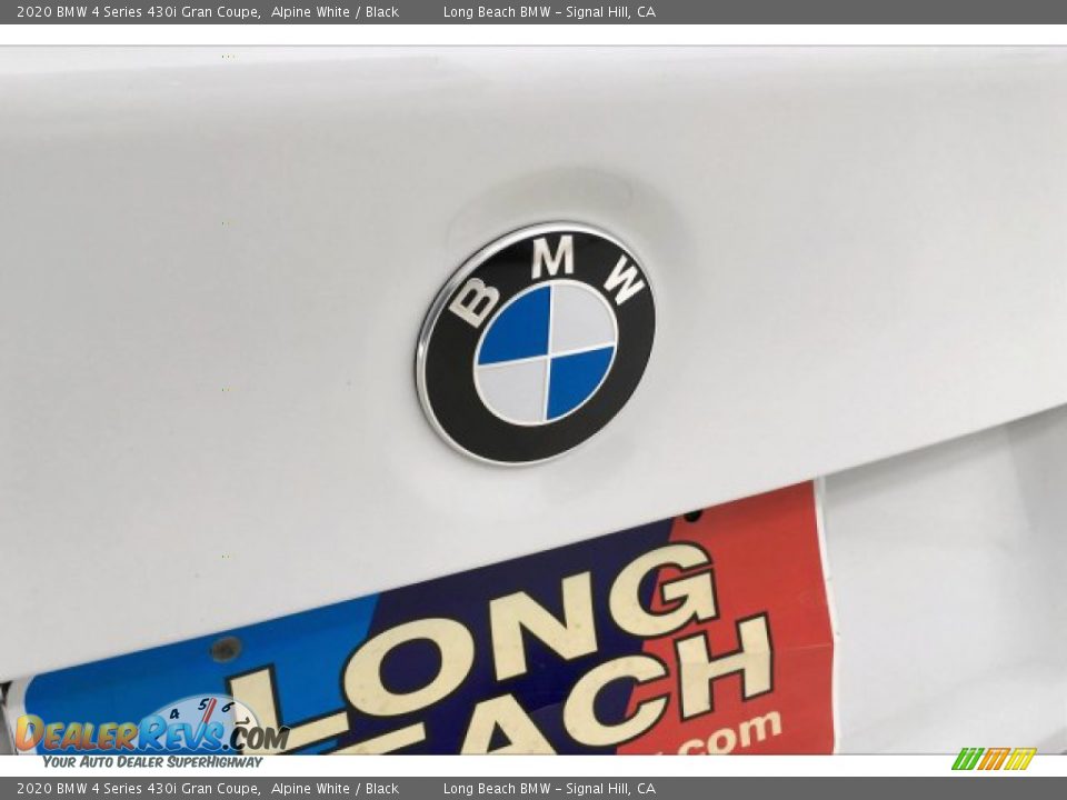 2020 BMW 4 Series 430i Gran Coupe Alpine White / Black Photo #23