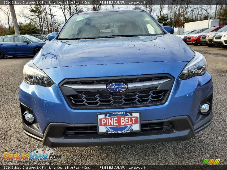 2020 Subaru Crosstrek 2.0 Premium Quartz Blue Pearl / Gray Photo #2