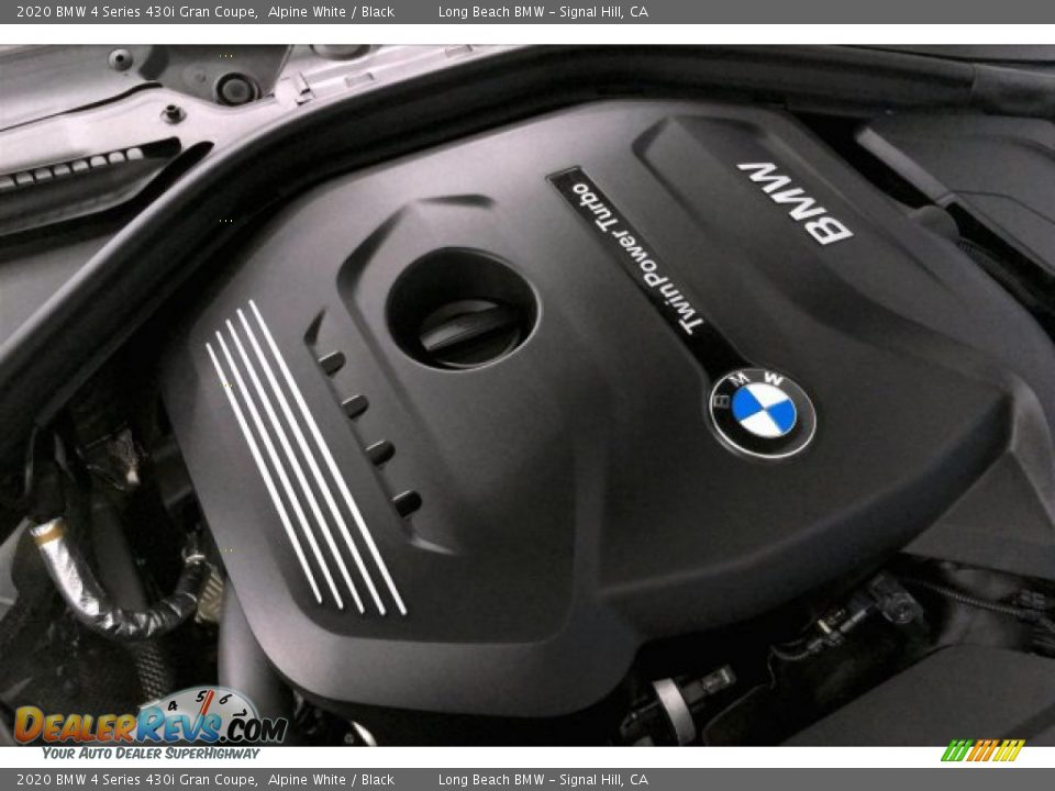 2020 BMW 4 Series 430i Gran Coupe Alpine White / Black Photo #27