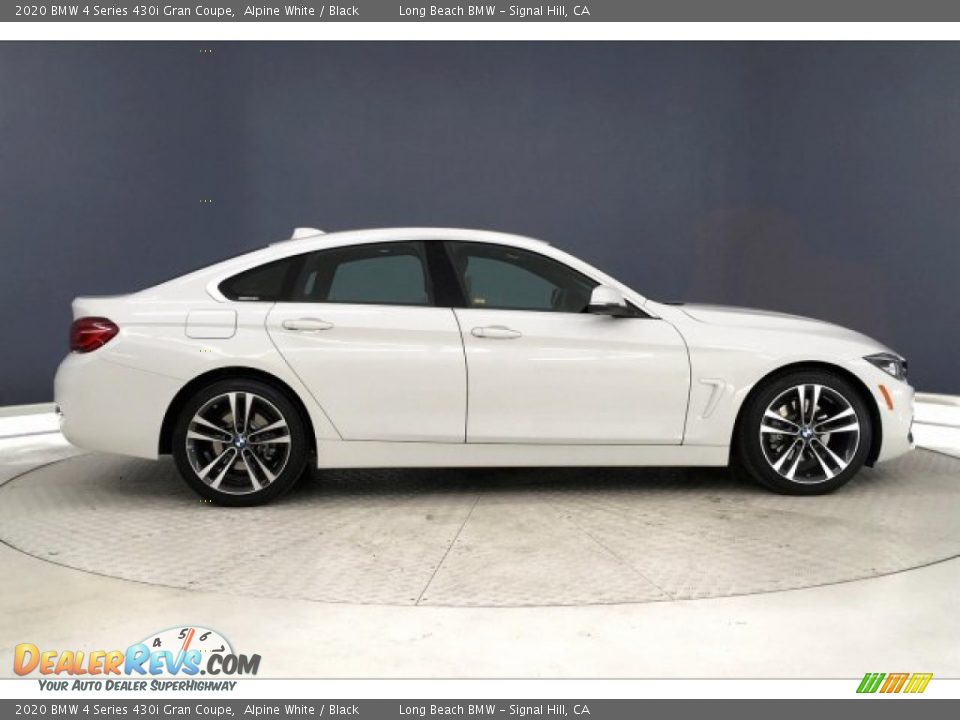 2020 BMW 4 Series 430i Gran Coupe Alpine White / Black Photo #31