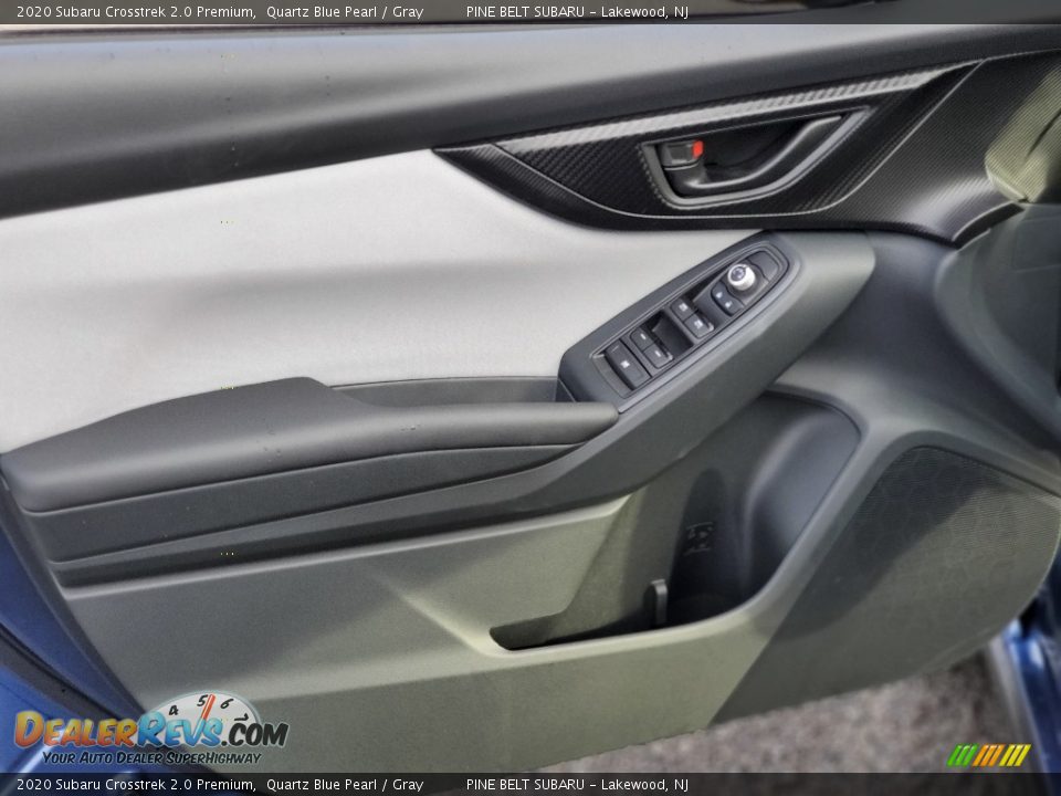 2020 Subaru Crosstrek 2.0 Premium Quartz Blue Pearl / Gray Photo #8