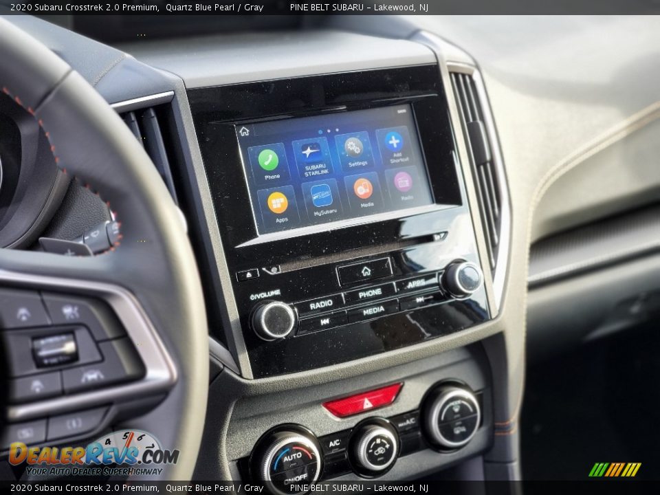 2020 Subaru Crosstrek 2.0 Premium Quartz Blue Pearl / Gray Photo #10