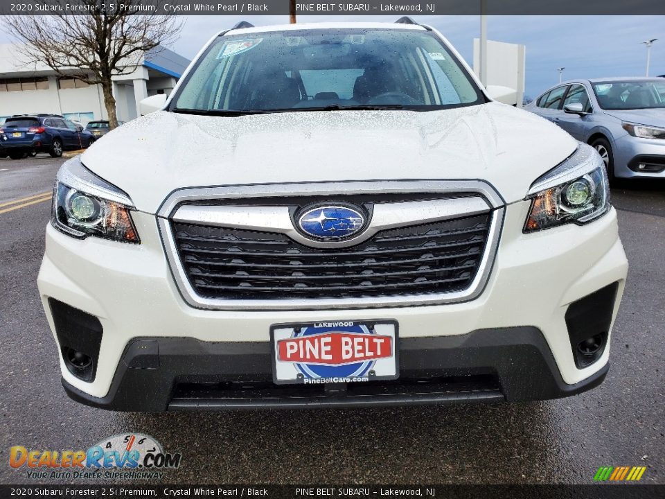 2020 Subaru Forester 2.5i Premium Crystal White Pearl / Black Photo #2