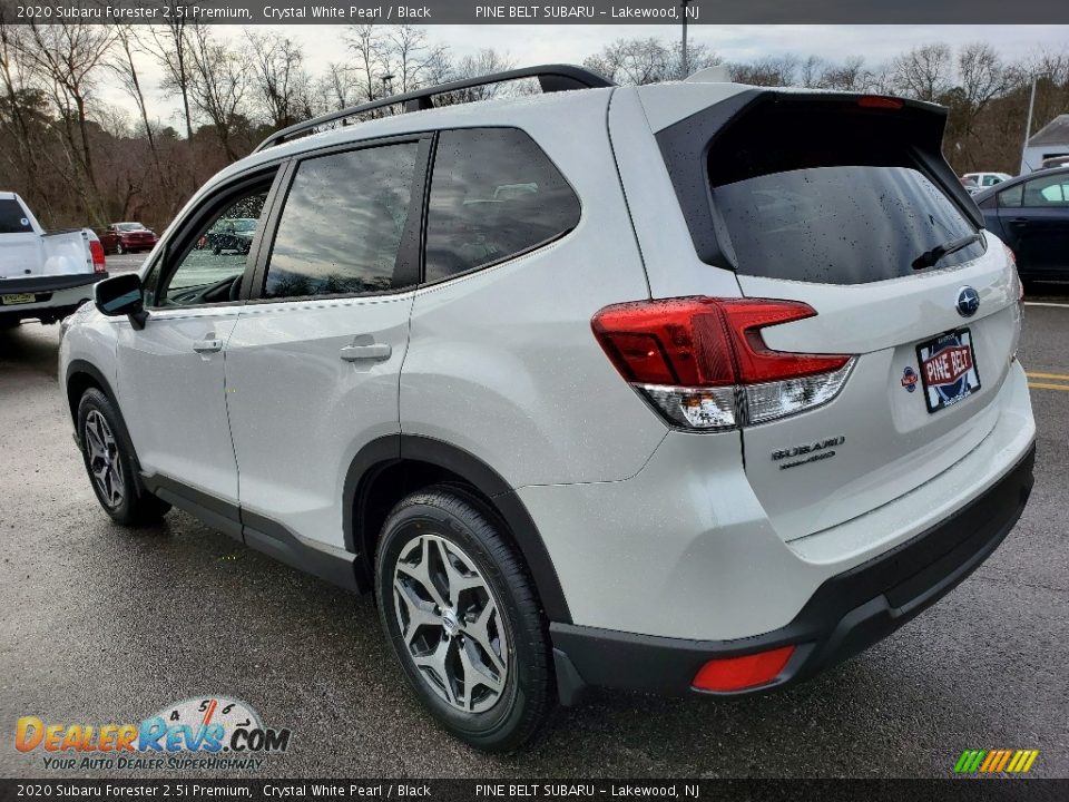 2020 Subaru Forester 2.5i Premium Crystal White Pearl / Black Photo #4