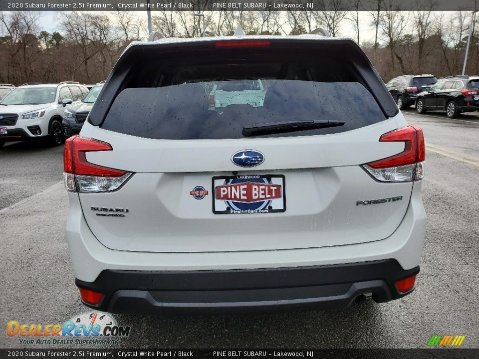 2020 Subaru Forester 2.5i Premium Crystal White Pearl / Black Photo #5