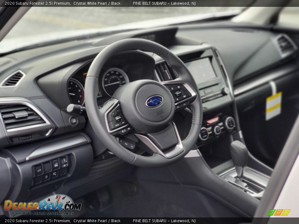2020 Subaru Forester 2.5i Premium Crystal White Pearl / Black Photo #7