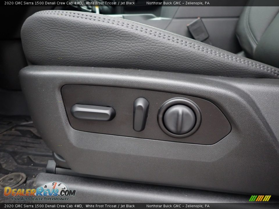2020 GMC Sierra 1500 Denali Crew Cab 4WD White Frost Tricoat / Jet Black Photo #11