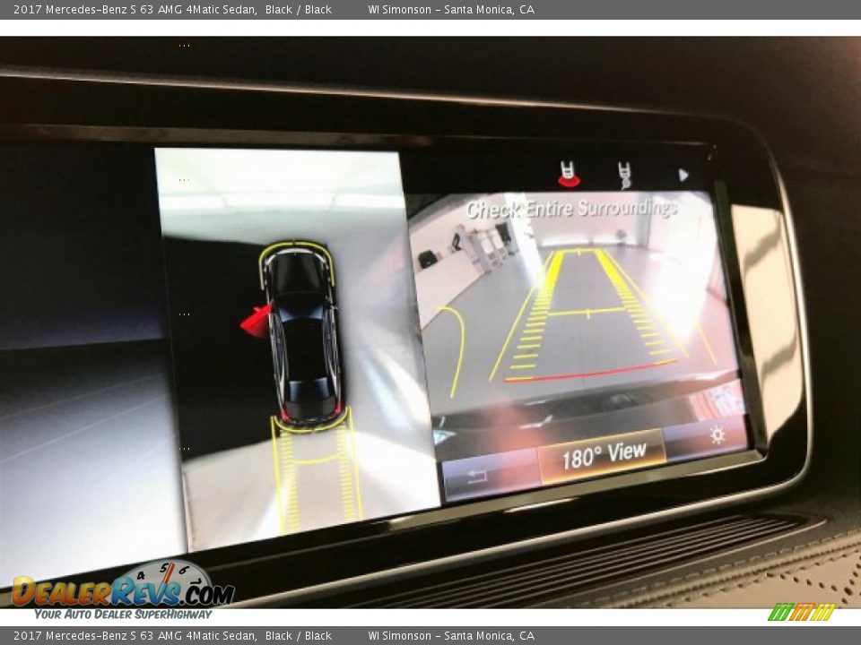 2017 Mercedes-Benz S 63 AMG 4Matic Sedan Black / Black Photo #20