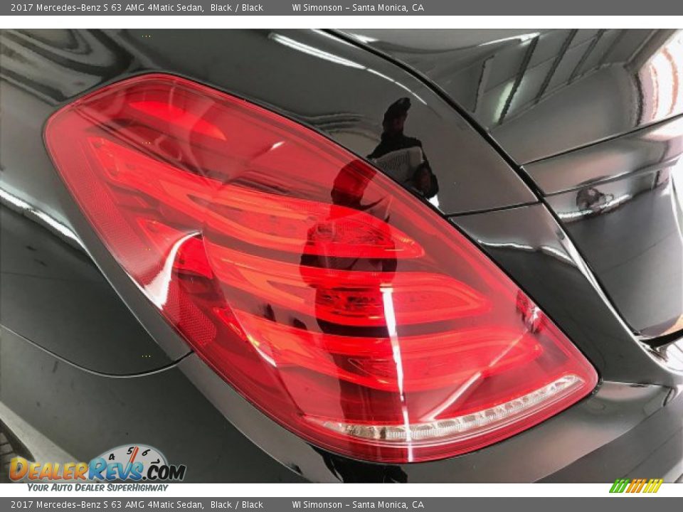 2017 Mercedes-Benz S 63 AMG 4Matic Sedan Black / Black Photo #25