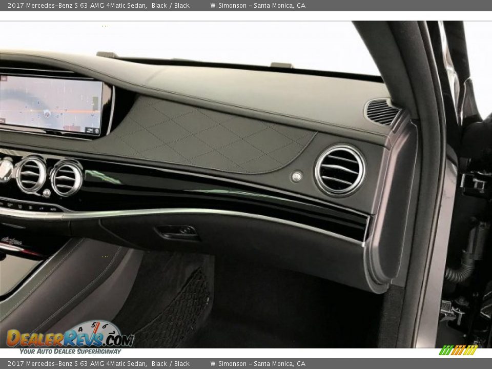 2017 Mercedes-Benz S 63 AMG 4Matic Sedan Black / Black Photo #27