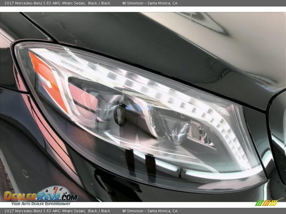 2017 Mercedes-Benz S 63 AMG 4Matic Sedan Black / Black Photo #31