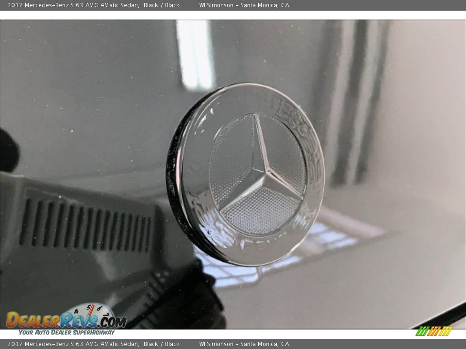 2017 Mercedes-Benz S 63 AMG 4Matic Sedan Black / Black Photo #32