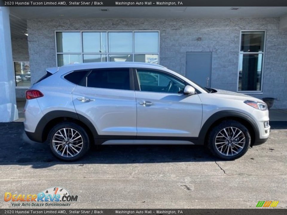 2020 Hyundai Tucson Limited AWD Stellar Silver / Black Photo #2