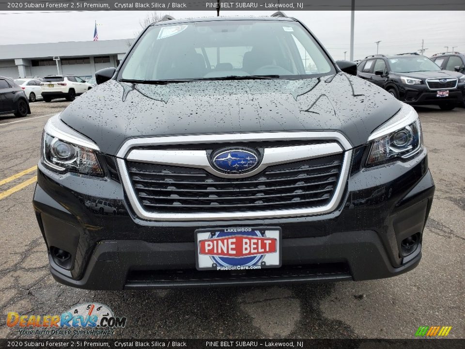 2020 Subaru Forester 2.5i Premium Crystal Black Silica / Black Photo #2