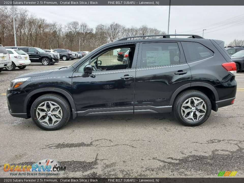 Crystal Black Silica 2020 Subaru Forester 2.5i Premium Photo #3