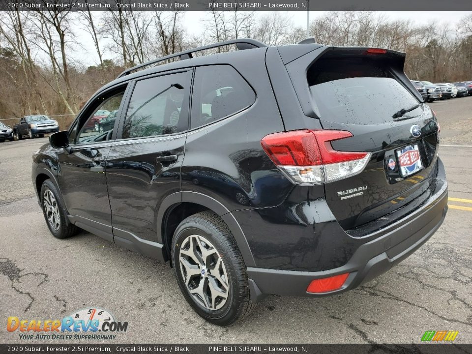 2020 Subaru Forester 2.5i Premium Crystal Black Silica / Black Photo #4