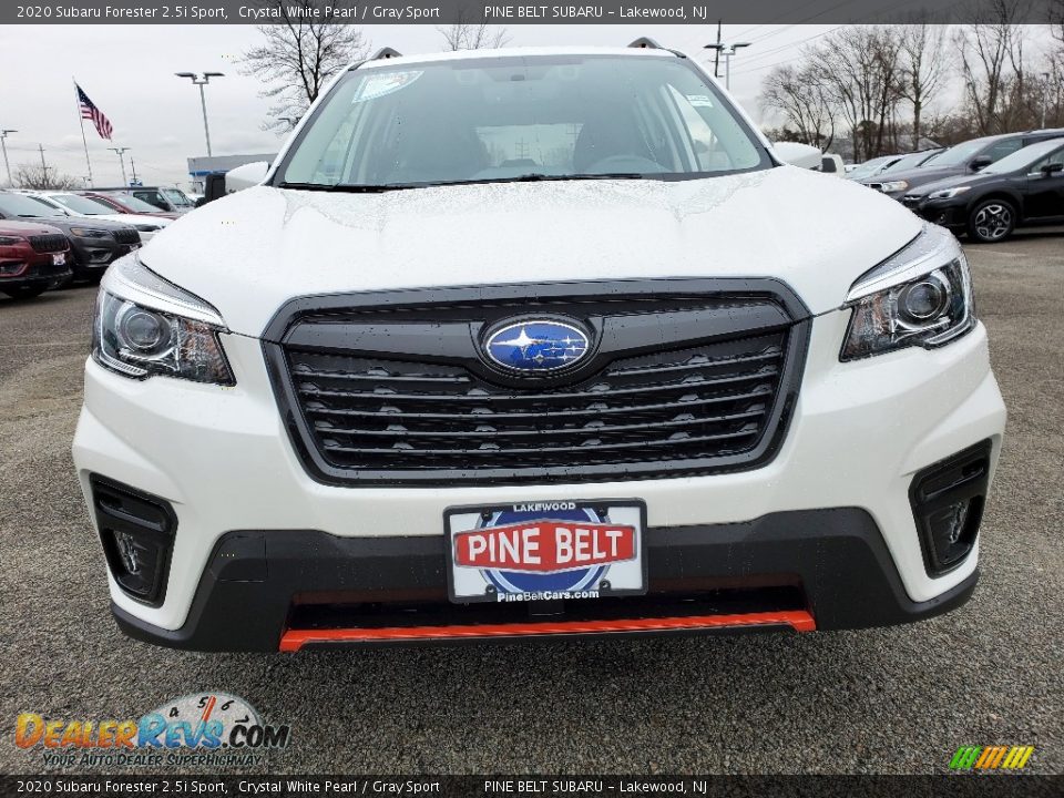 2020 Subaru Forester 2.5i Sport Crystal White Pearl / Gray Sport Photo #2