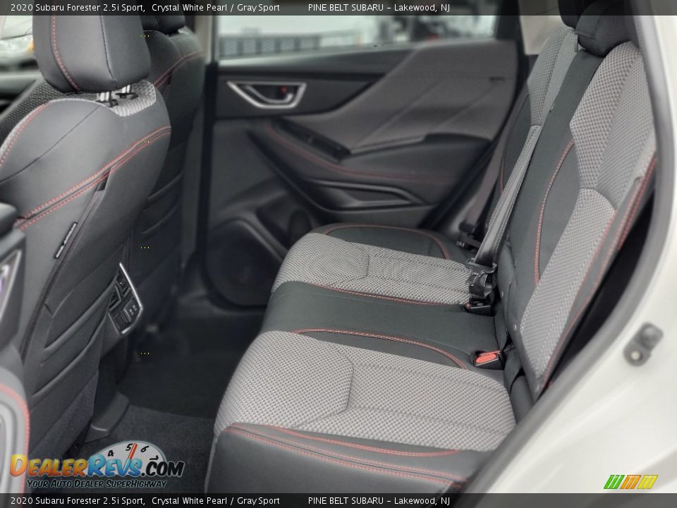 2020 Subaru Forester 2.5i Sport Crystal White Pearl / Gray Sport Photo #6