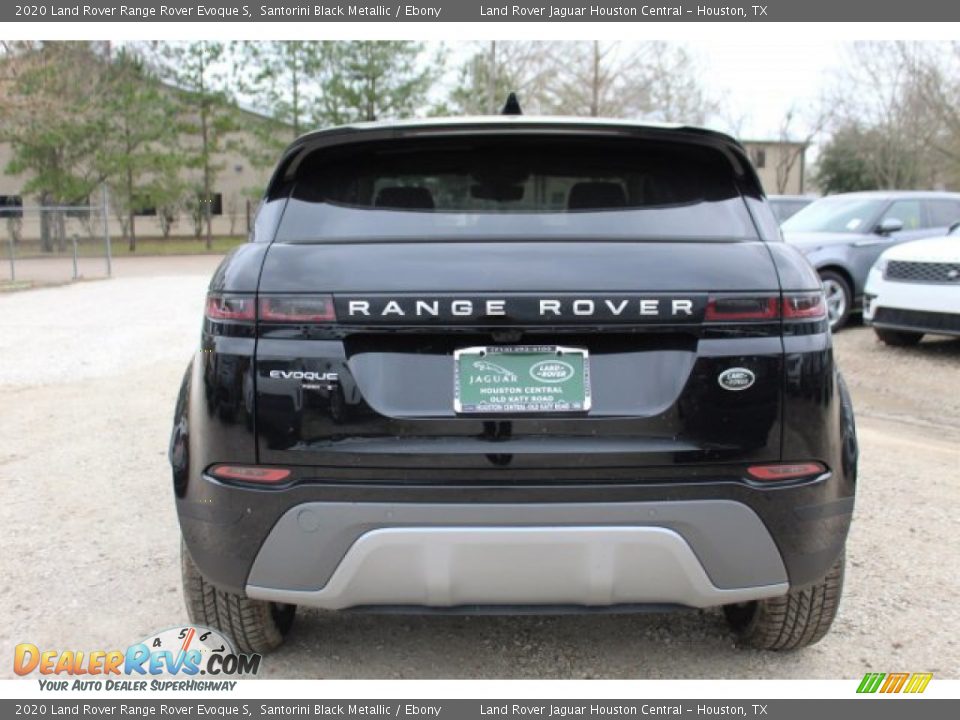 2020 Land Rover Range Rover Evoque S Santorini Black Metallic / Ebony Photo #7