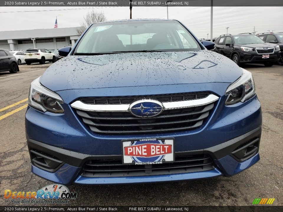 2020 Subaru Legacy 2.5i Premium Abyss Blue Pearl / Slate Black Photo #2