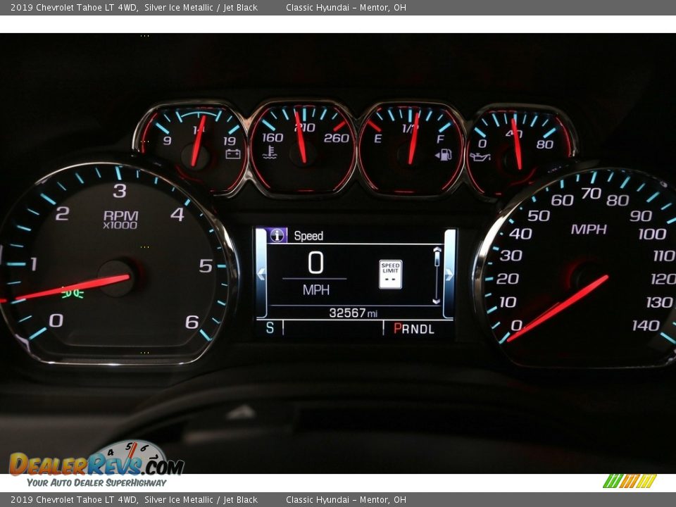 2019 Chevrolet Tahoe LT 4WD Silver Ice Metallic / Jet Black Photo #12