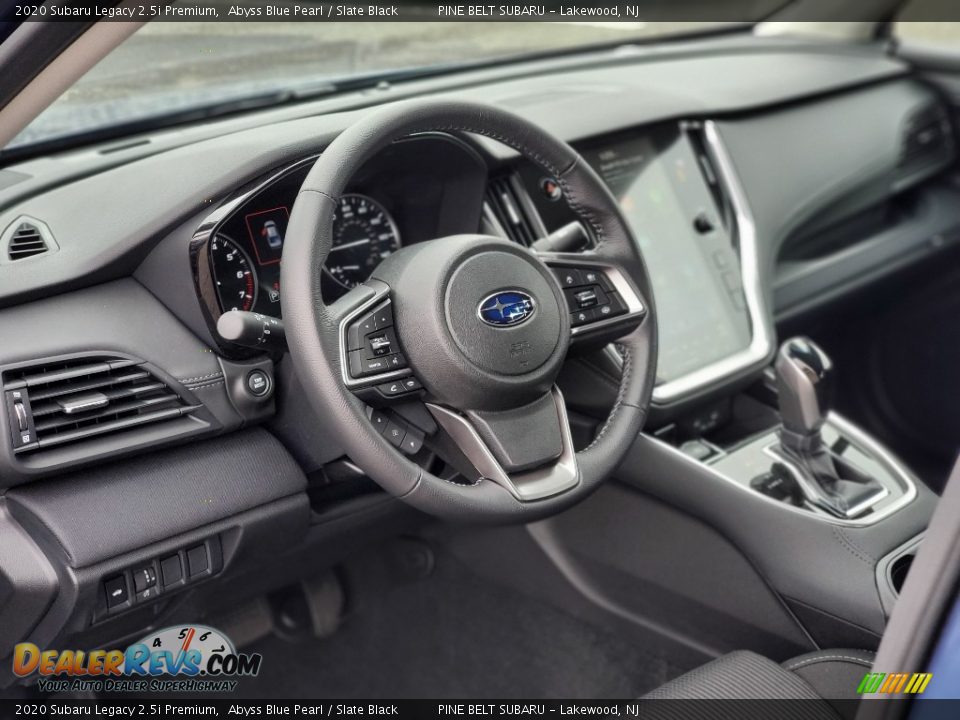 2020 Subaru Legacy 2.5i Premium Abyss Blue Pearl / Slate Black Photo #7