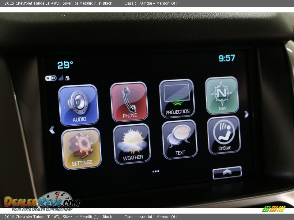 2019 Chevrolet Tahoe LT 4WD Silver Ice Metallic / Jet Black Photo #15