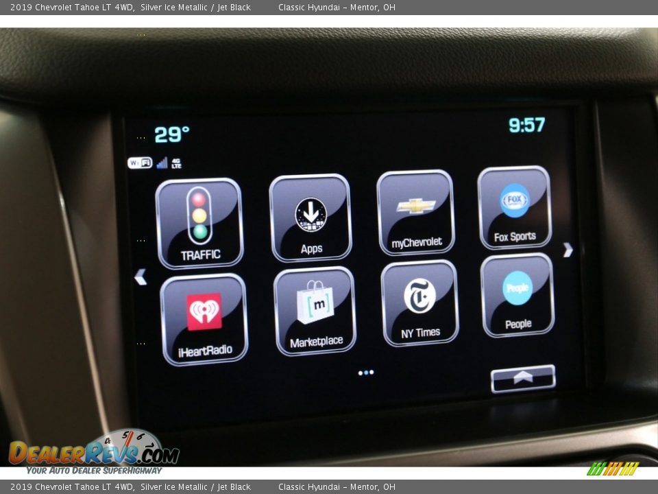 2019 Chevrolet Tahoe LT 4WD Silver Ice Metallic / Jet Black Photo #17
