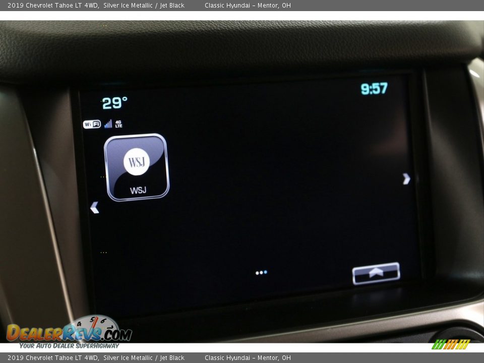 2019 Chevrolet Tahoe LT 4WD Silver Ice Metallic / Jet Black Photo #18