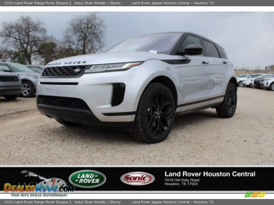 2020 Land Rover Range Rover Evoque S Indus Silver Metallic / Ebony Photo #1