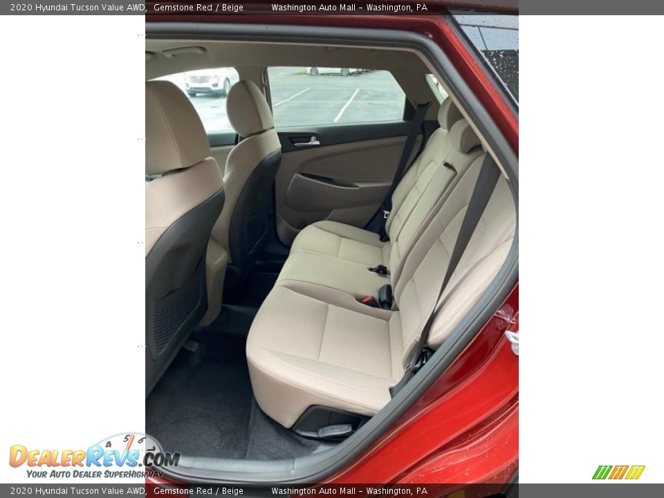 2020 Hyundai Tucson Value AWD Gemstone Red / Beige Photo #19