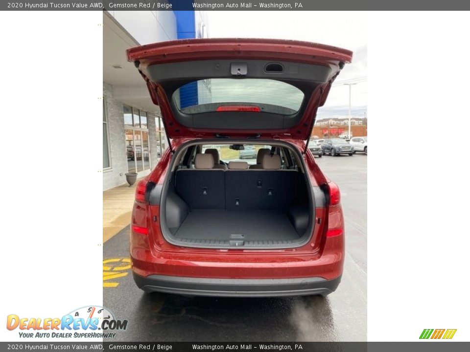 2020 Hyundai Tucson Value AWD Gemstone Red / Beige Photo #20