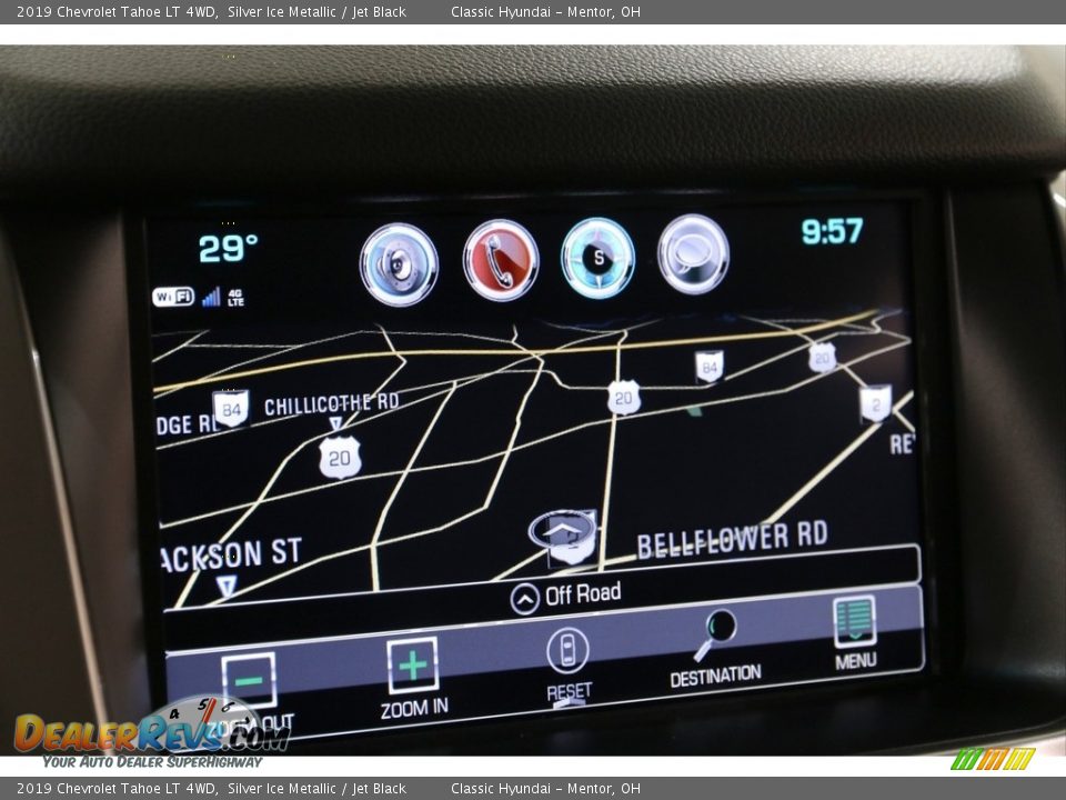 2019 Chevrolet Tahoe LT 4WD Silver Ice Metallic / Jet Black Photo #21