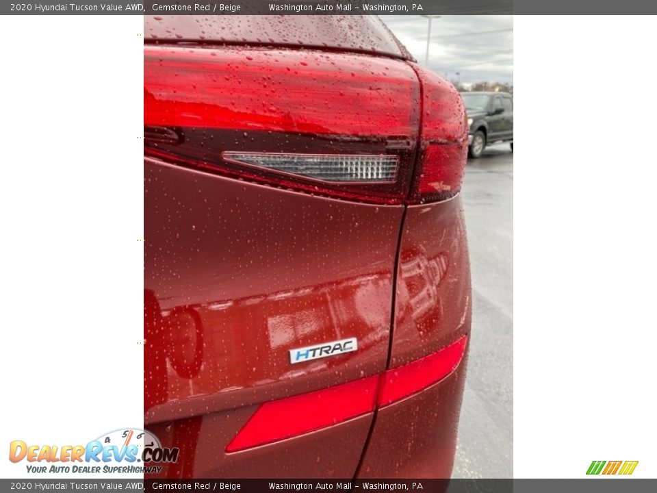 2020 Hyundai Tucson Value AWD Gemstone Red / Beige Photo #22