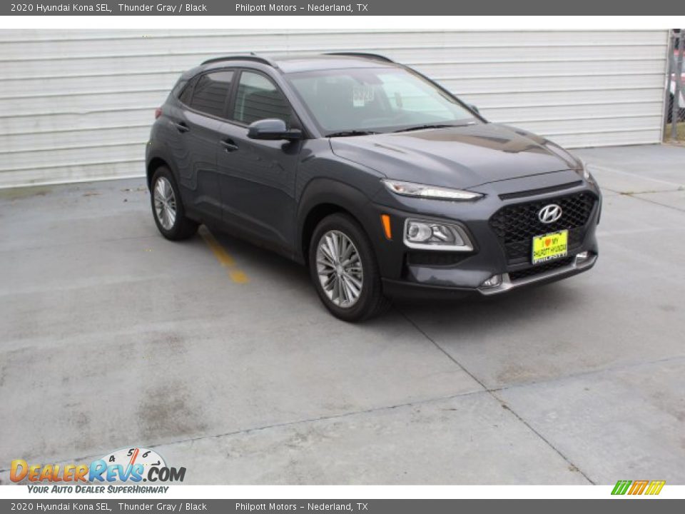 2020 Hyundai Kona SEL Thunder Gray / Black Photo #2