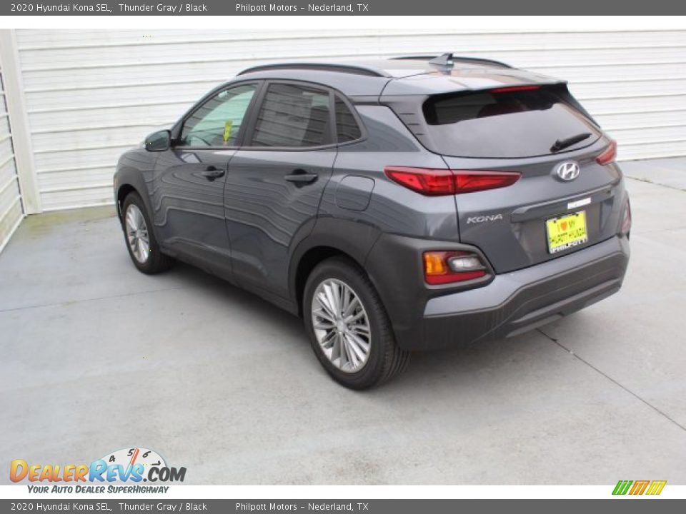 2020 Hyundai Kona SEL Thunder Gray / Black Photo #5