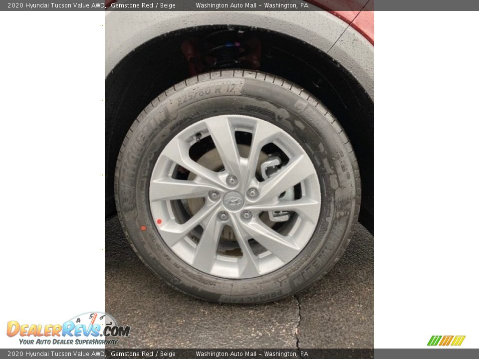 2020 Hyundai Tucson Value AWD Gemstone Red / Beige Photo #26