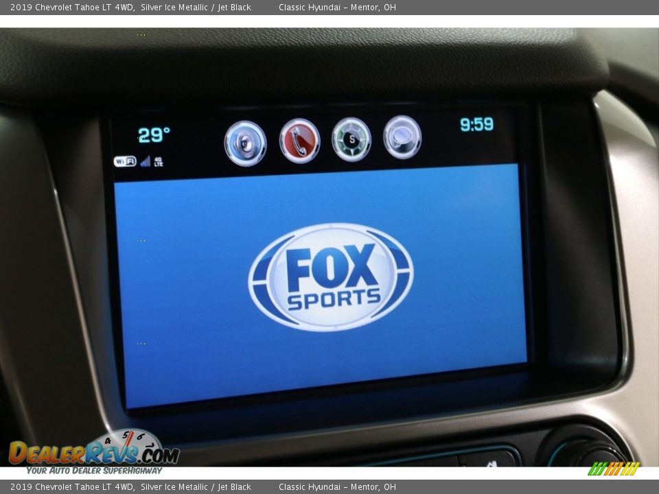 2019 Chevrolet Tahoe LT 4WD Silver Ice Metallic / Jet Black Photo #26