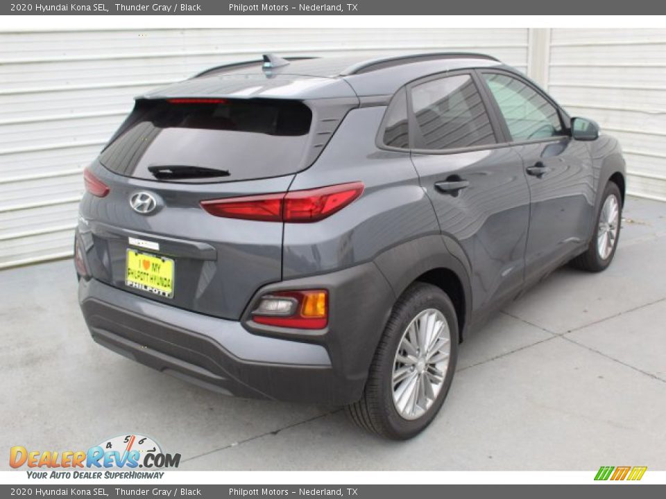2020 Hyundai Kona SEL Thunder Gray / Black Photo #7