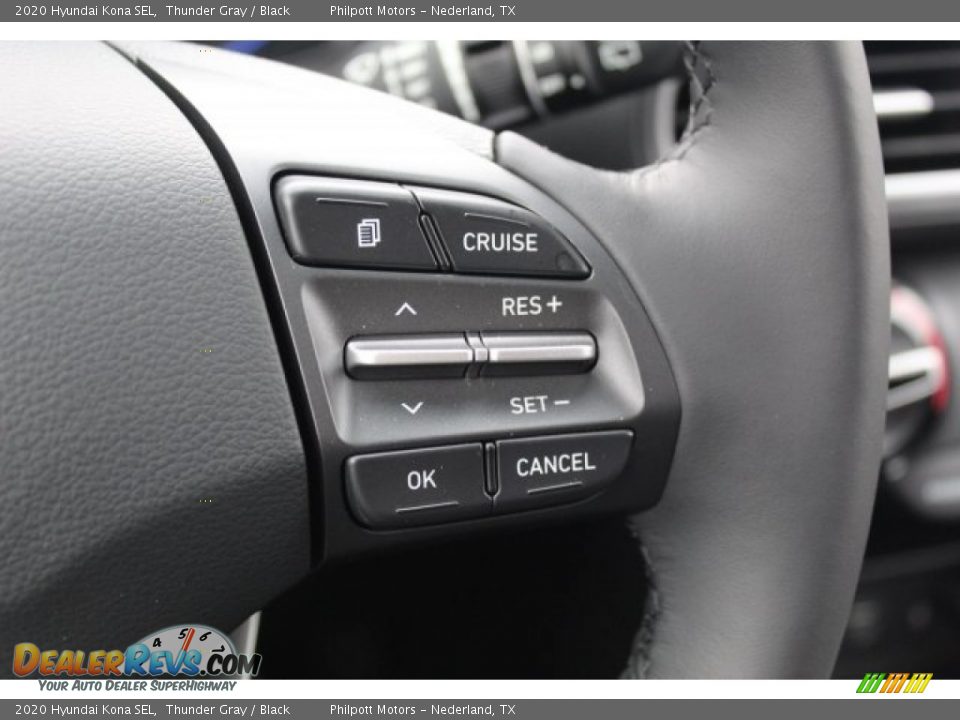 2020 Hyundai Kona SEL Thunder Gray / Black Photo #11