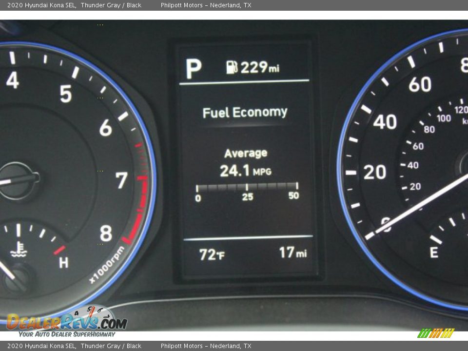 2020 Hyundai Kona SEL Thunder Gray / Black Photo #13