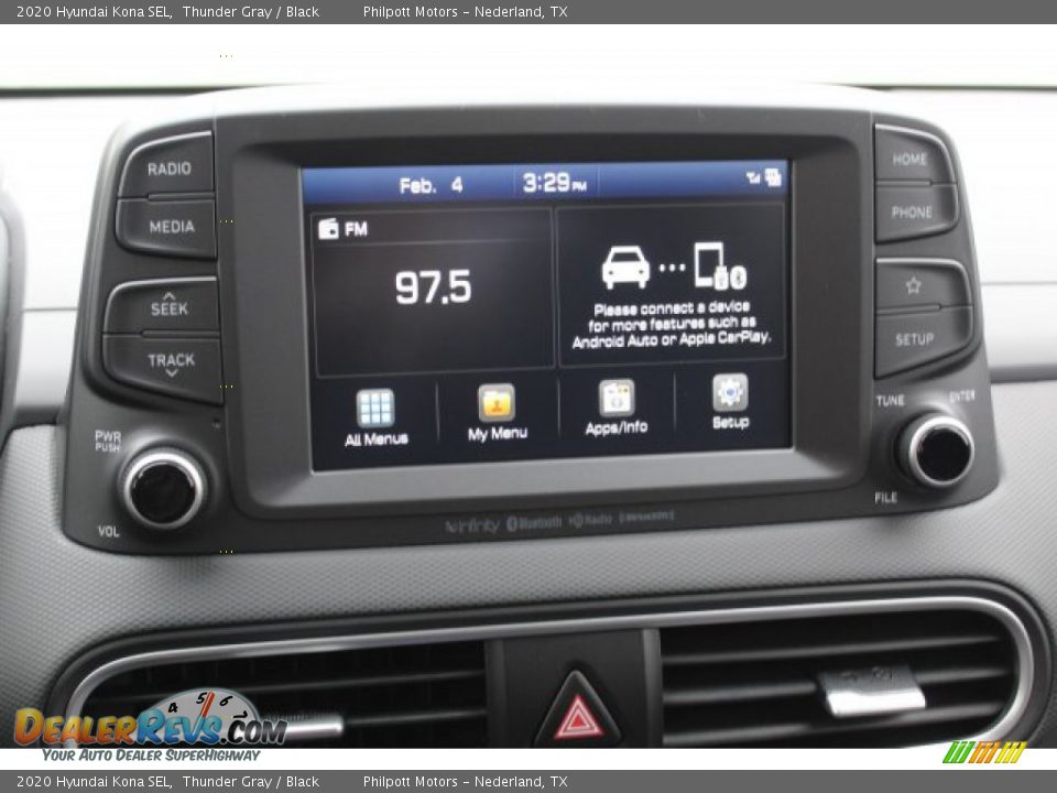 2020 Hyundai Kona SEL Thunder Gray / Black Photo #14