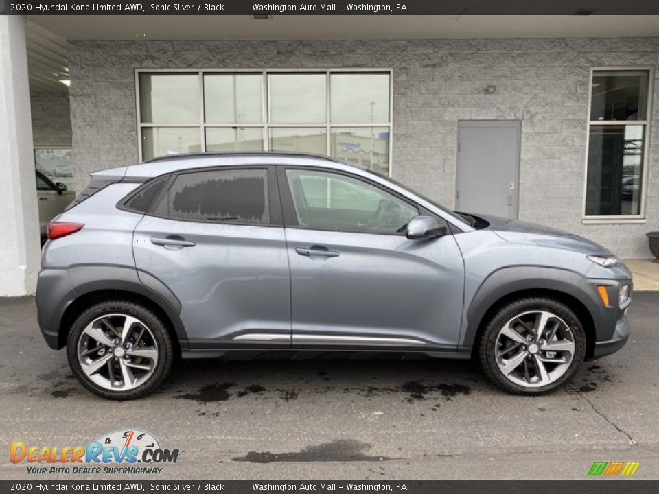 Sonic Silver 2020 Hyundai Kona Limited AWD Photo #2