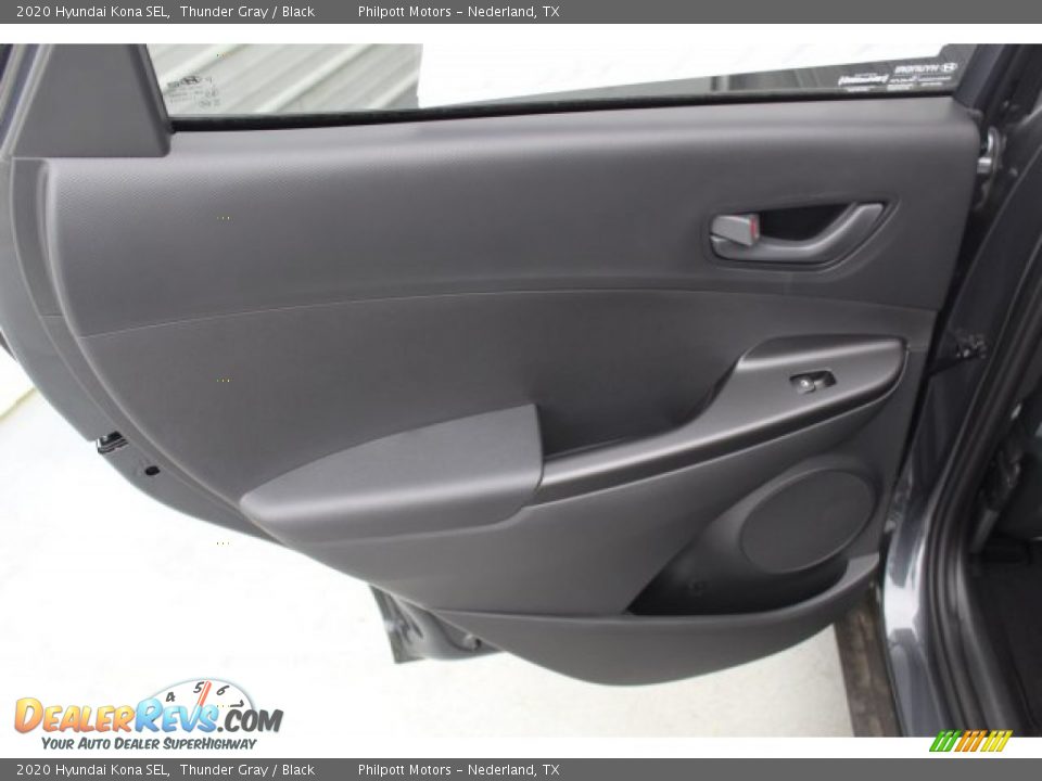 2020 Hyundai Kona SEL Thunder Gray / Black Photo #18