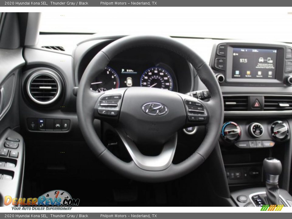 2020 Hyundai Kona SEL Thunder Gray / Black Photo #21
