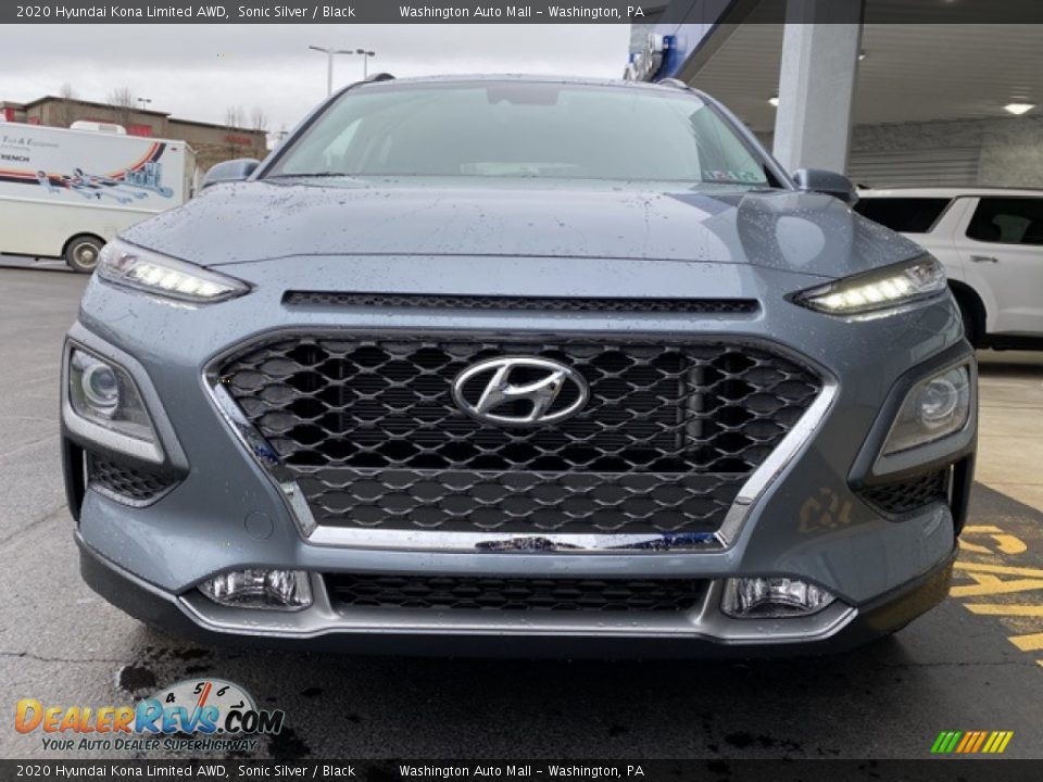 2020 Hyundai Kona Limited AWD Sonic Silver / Black Photo #7