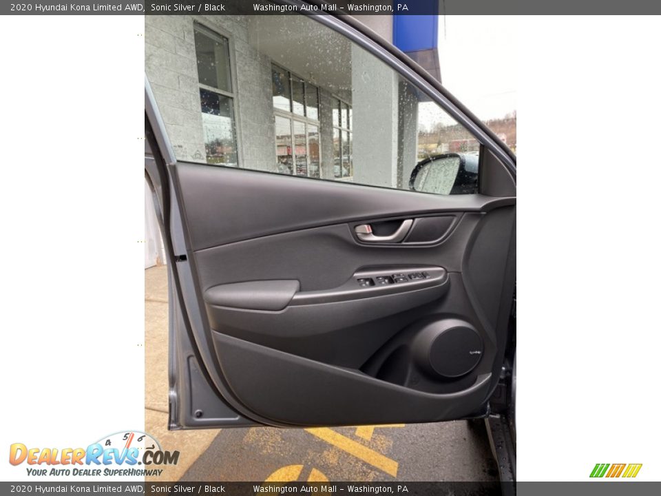 2020 Hyundai Kona Limited AWD Sonic Silver / Black Photo #10