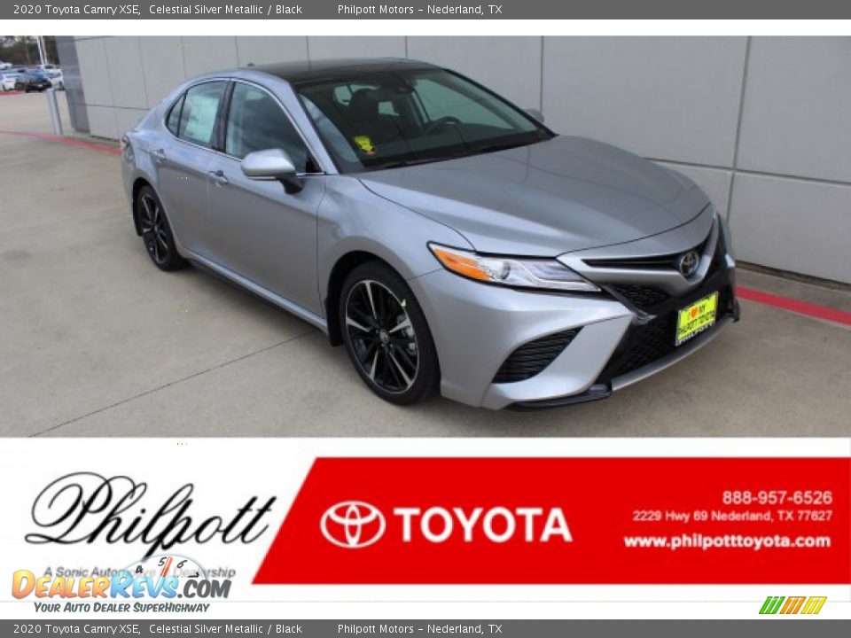 2020 Toyota Camry XSE Celestial Silver Metallic / Black Photo #1